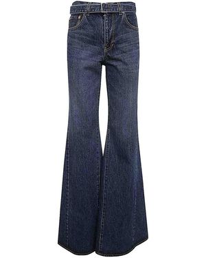 Sacai Denim Trousers - Blue