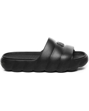 Moncler Quilted Lilo Slides - Black
