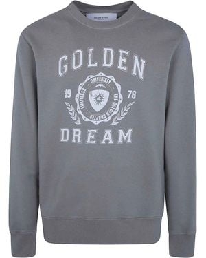 Golden Goose Felpa Girocollo - Grigio