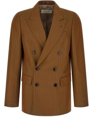 Dries Van Noten Barry Blazer - Brown