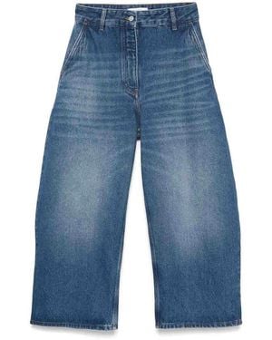 Studio Nicholson Wide-Leg Denim Jeans - Blue