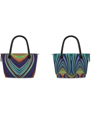 MARIA ENRICA NARDI Pandora Tote Bag - Blue