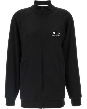 Balenciaga 'Tracksuit' Dress - Black
