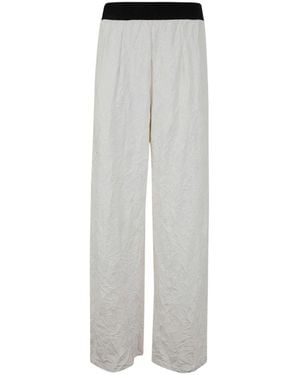 Maria Calderara Long Trousers - Grey