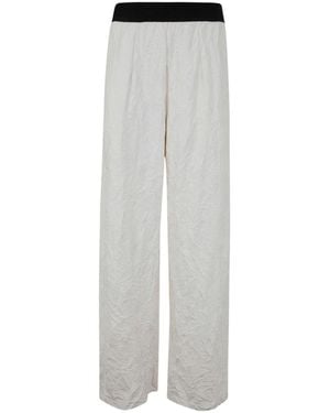 Maria Calderara Long Trousers - Grey
