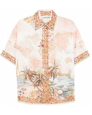 Zimmermann Camisa - Rosa