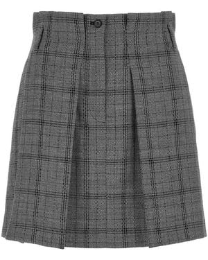 Tela Gaby Pleated Skirt - Grey