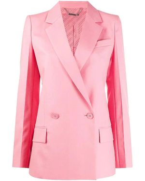 Givenchy Double Breasted Tailored Blazer - Pink