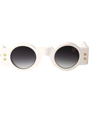 Balmain Sonnenbrille - Weiß