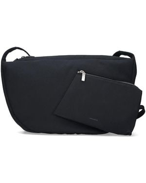 Adererror Large Logo Shoulder Bag - Black