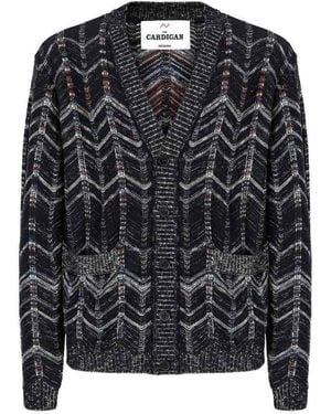 Missoni Cotton Cardigan - Black
