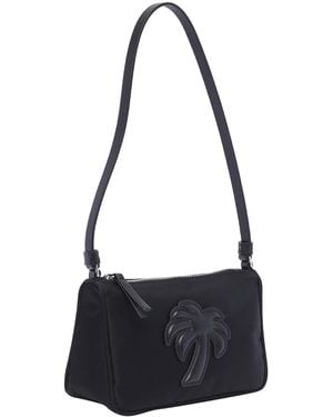ショルダーバッグ Palm Angels PMNQ004S23FAB003 I LOVE PA CROSSBODY Bag Palm Angels - White crossbody bag with I Love PA print