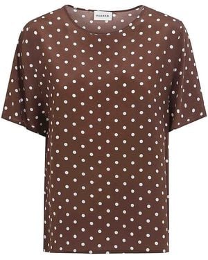 P.A.R.O.S.H. Stunning Blouse - Brown