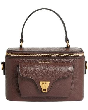 Coccinelle Beat Generation Mini Leather Bag - Brown