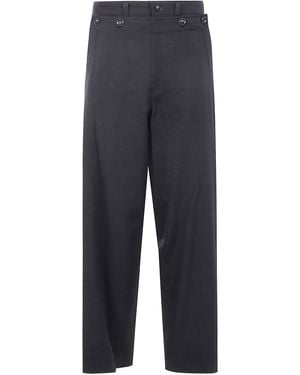 Y's Yohji Yamamoto Sailor Trousers - Blue