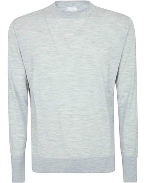 Eleventy Crewneck Jumper - Blue