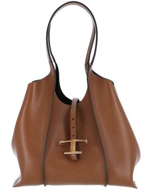 Tod's Small Tote Bag - Brown
