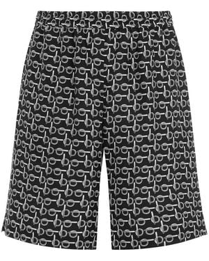 Burberry Luxurious Silk Shorts - Grey