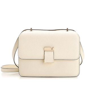 Valextra Nolo Shoulder Bag - Natural