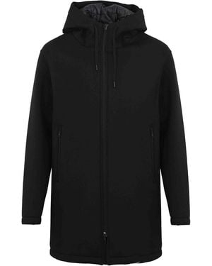 Herno Long Parka - Black