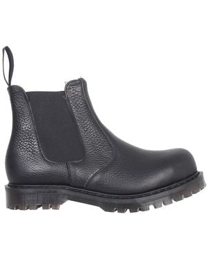 YMC Leather Boots - Black