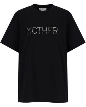 Stella McCartney T-Shirt Logo - Black