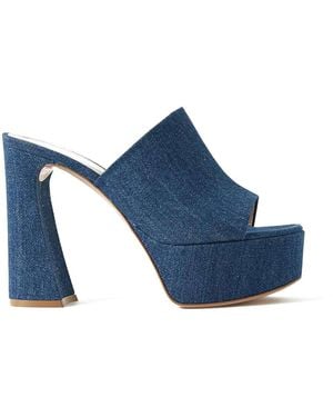 Gianvito Rossi Holly Mule - Blue