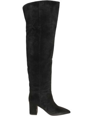 Paris Texas Anja Over The Knee Boot 70 - Black