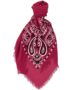 Be You Bandana Stole - Red