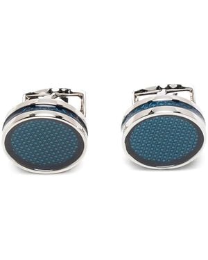 Tateossian Tablet Ice Cufflinks - Blue