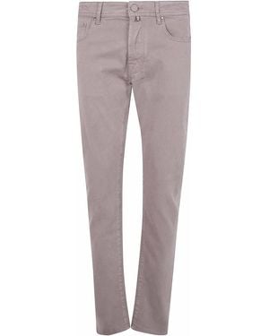Jacob Cohen Pant 5 Pockets Slim Fit Bard Tr Trousers - Grey