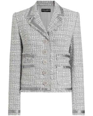 Dolce & Gabbana Dolce & Gabbana Jackets - Gray