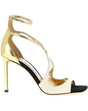 Jimmy Choo Azia' Sandals - Metallic