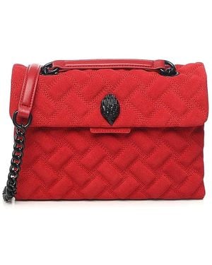 Kurt Geiger Leather Kensington Bag - Red