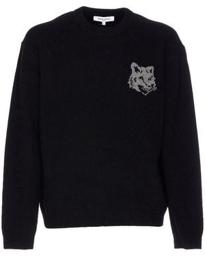 Maison Kitsuné Sweater Maison Kitsun - Blue