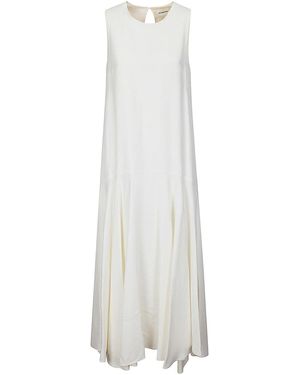 P.A.R.O.S.H. Long Dress - White