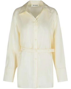 Rohe Silk Shirt - White