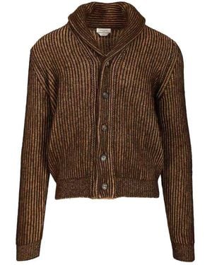 Jacob Cohen English Knit Cardigan - Brown