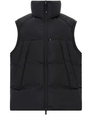 Y-3 Puffer Vest - Black