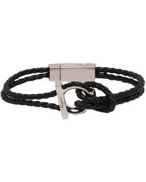 Ferragamo Gancini Bracelet - White