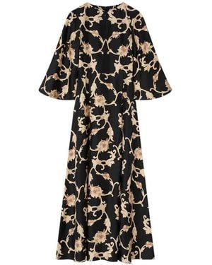 La DoubleJ Abito Belle Kaftan - Nero