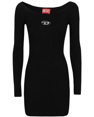 DIESEL M-Vera Knitted Mini Dress - Black