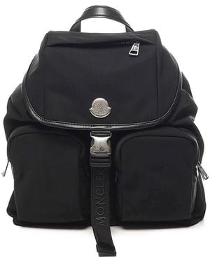 Moncler New Trick Water Repellent Backpack - Blue