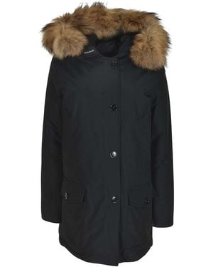Woolrich Arctic Detachable Fur Parka - Black