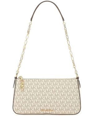 MICHAEL Michael Kors Medium Clutch - White