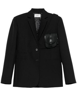 Coperni Blazer Monopetto - Black