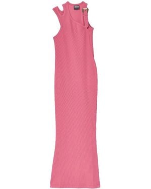 Versace Jeans Couture Long Ribbish Dress - Pink
