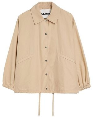Jil Sander Light Jackets - Natural