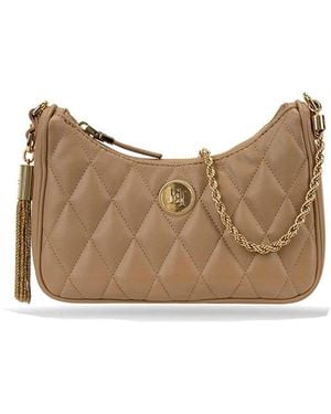 Elisabetta Franchi Shoulder Bag - Natural