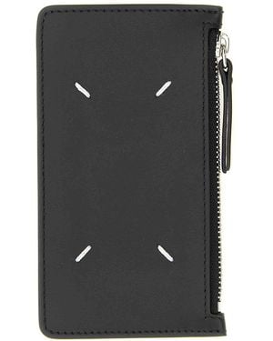 Maison Margiela Four Stitches' Card Holder - Black